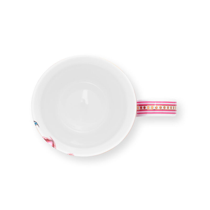 PIP Studio Flower Festival krus 35 cl 2-pakning, rosa