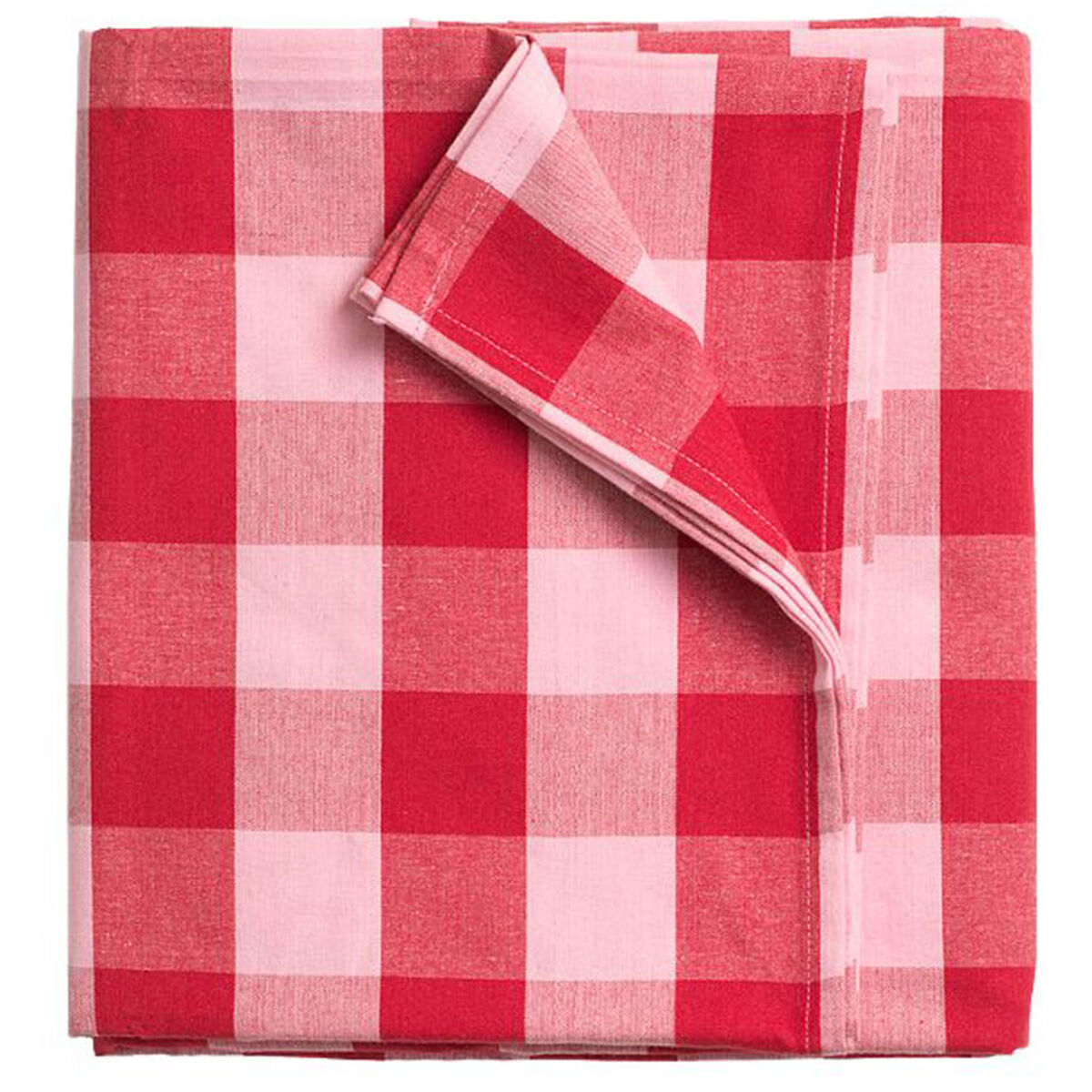Paola duk 145 × 145 cm, rød/rosa