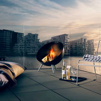 Fireglobe ildsted + grillrist