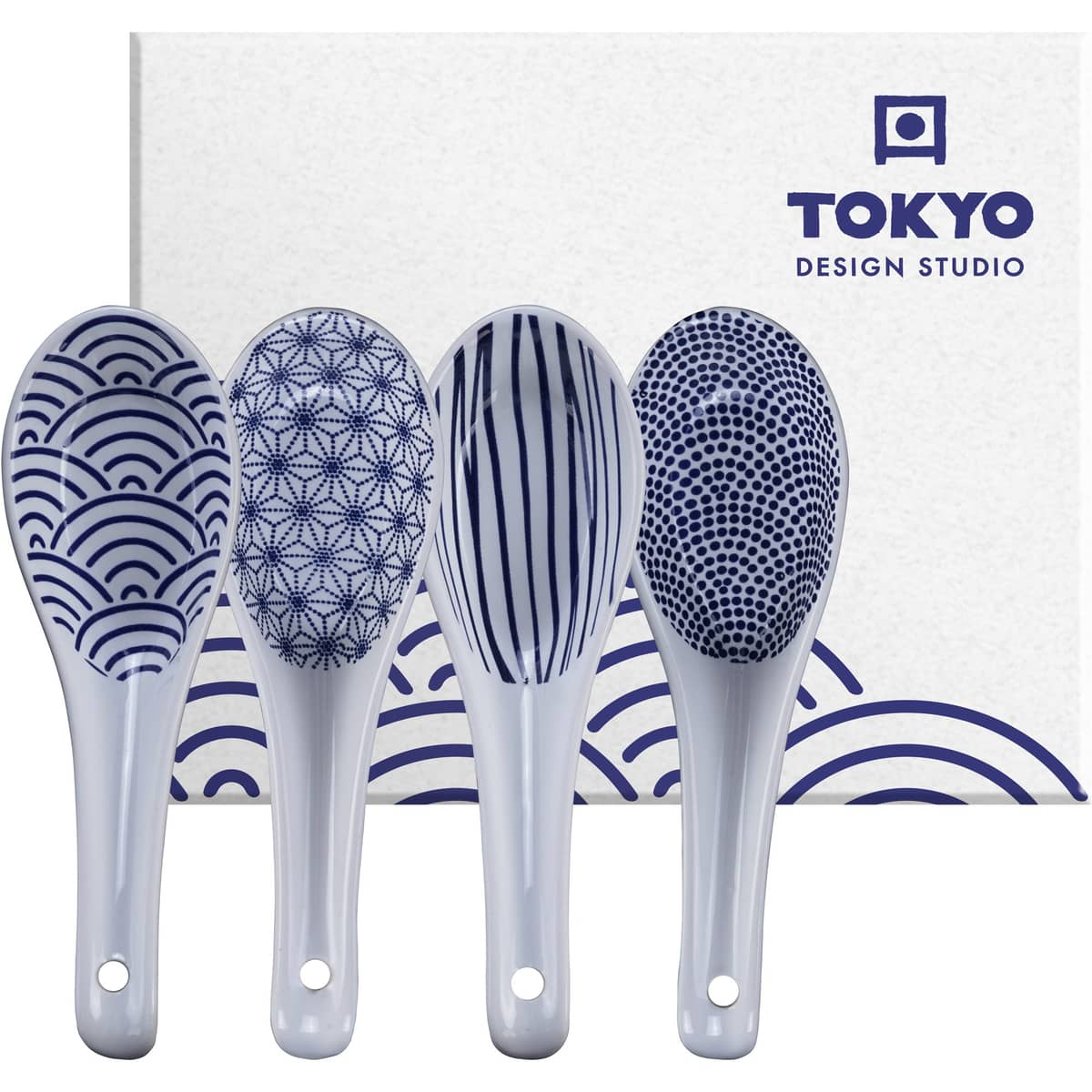 Nippon Blue keittolusikka 4 kpl