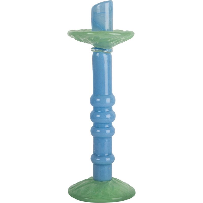 Byon Lara L ljusstake, blå/grön 