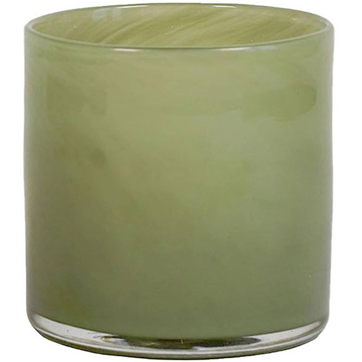 Lyric ljuslykta, olive green, extra small