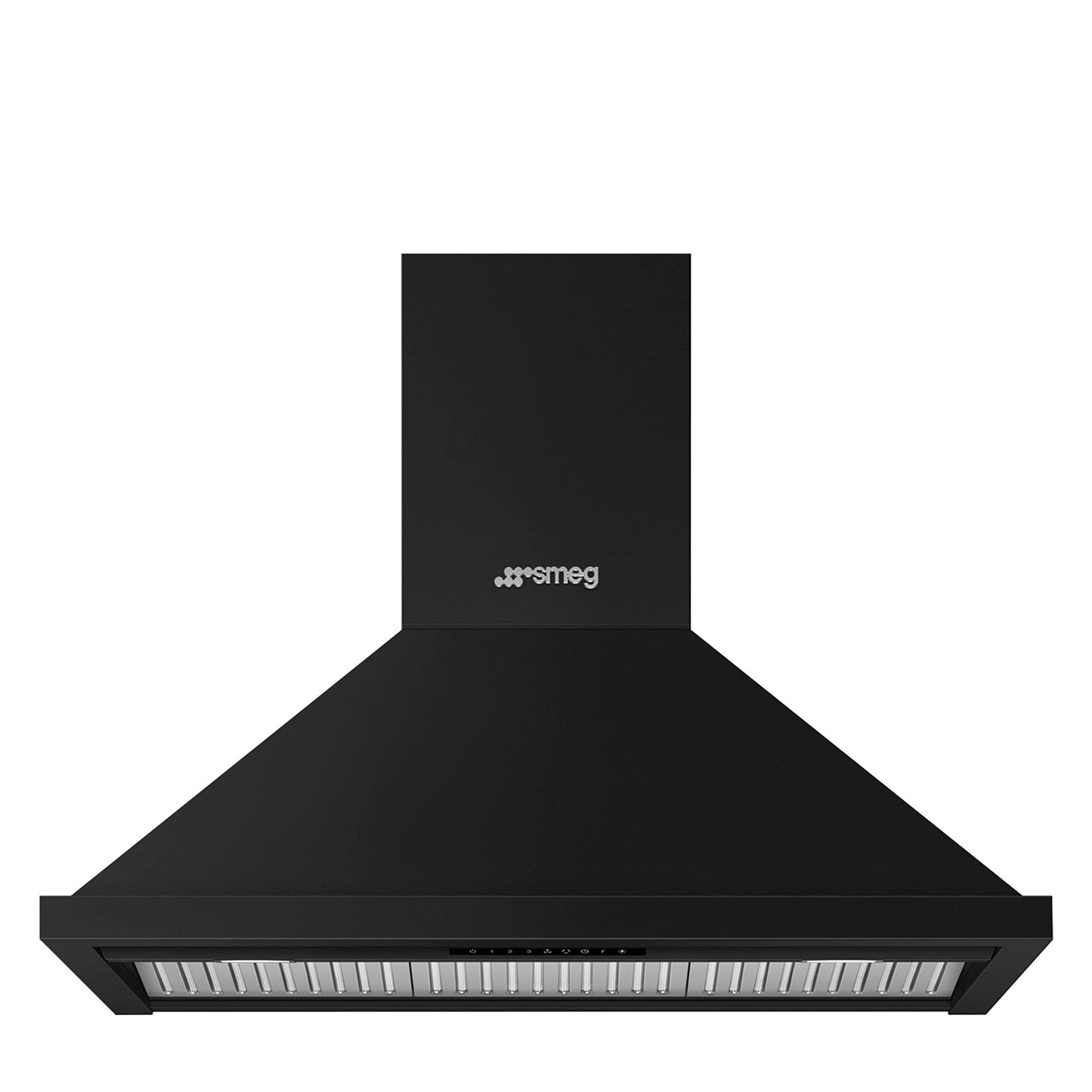Smeg KPF94MB vægmonteret emhætte 90 cm, mat sort