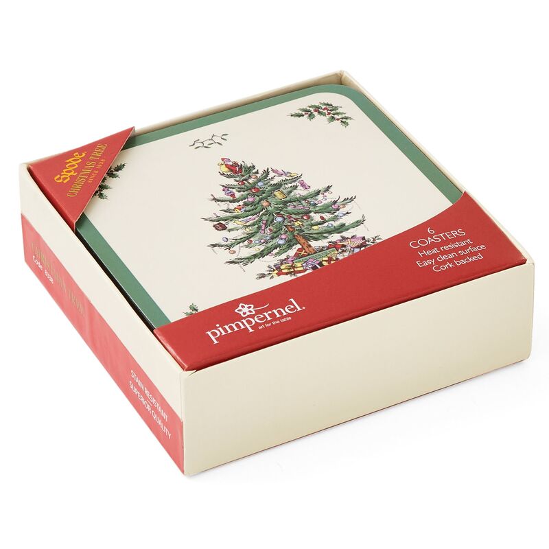 Christmas Tree glasbrikker, 6 stk.