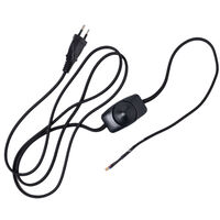 Edgeform seinäjohto 2 m, musta