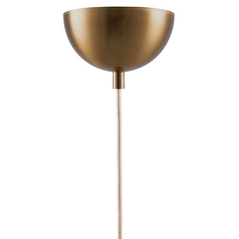 Iris pendel taklampa 25 cm, grön