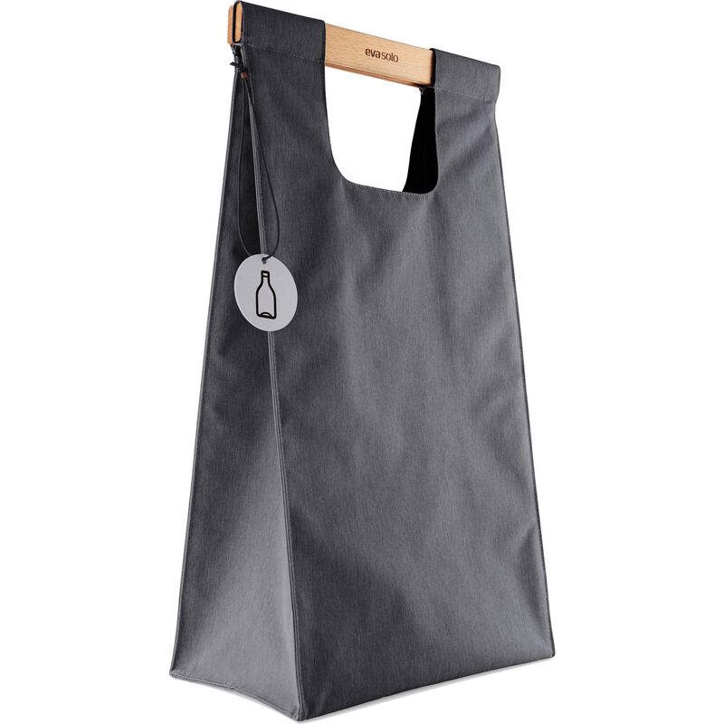 Jätteiden lajittelukassi, 28 litraa, tummanharmaa