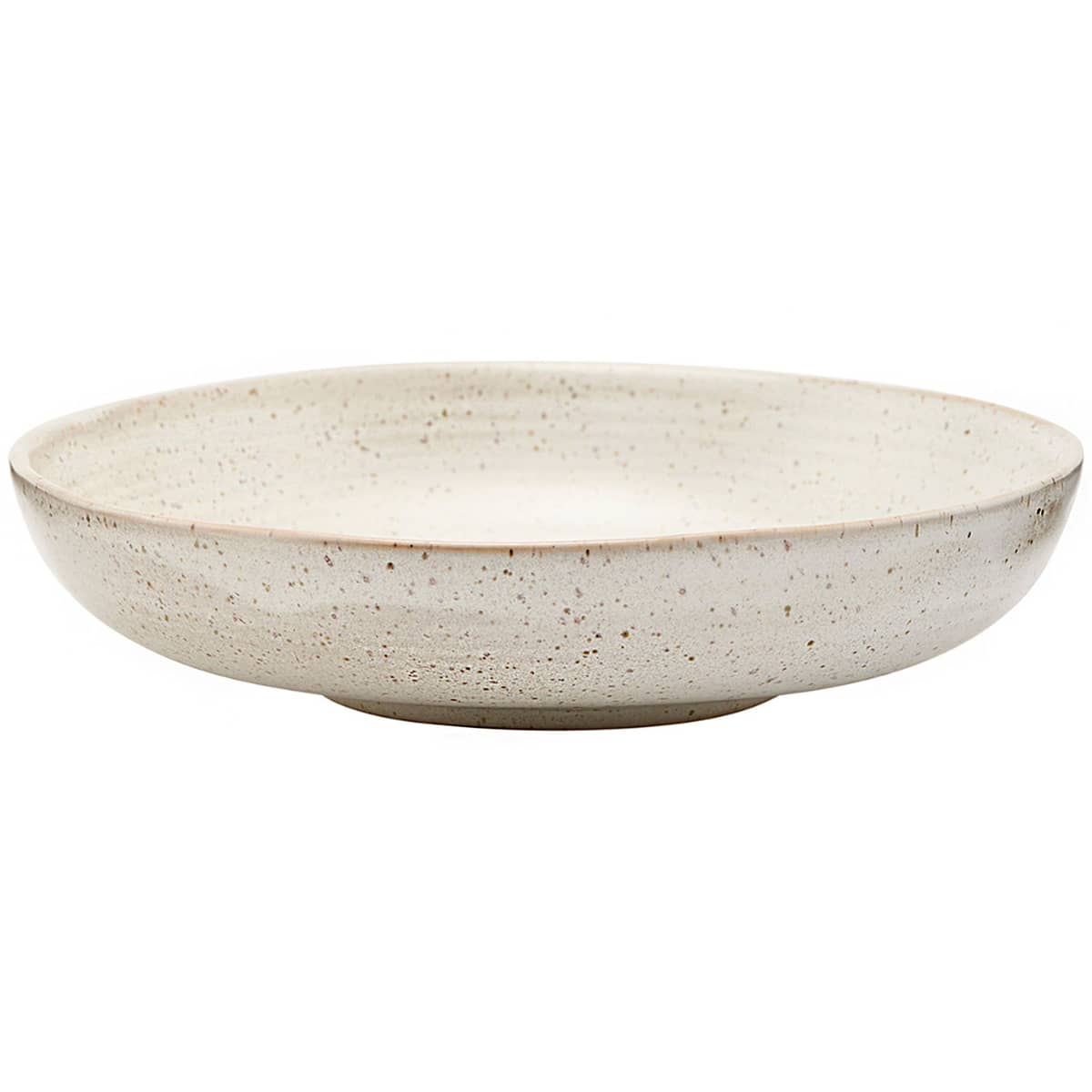 Pion bolle, høy, hvit/grå