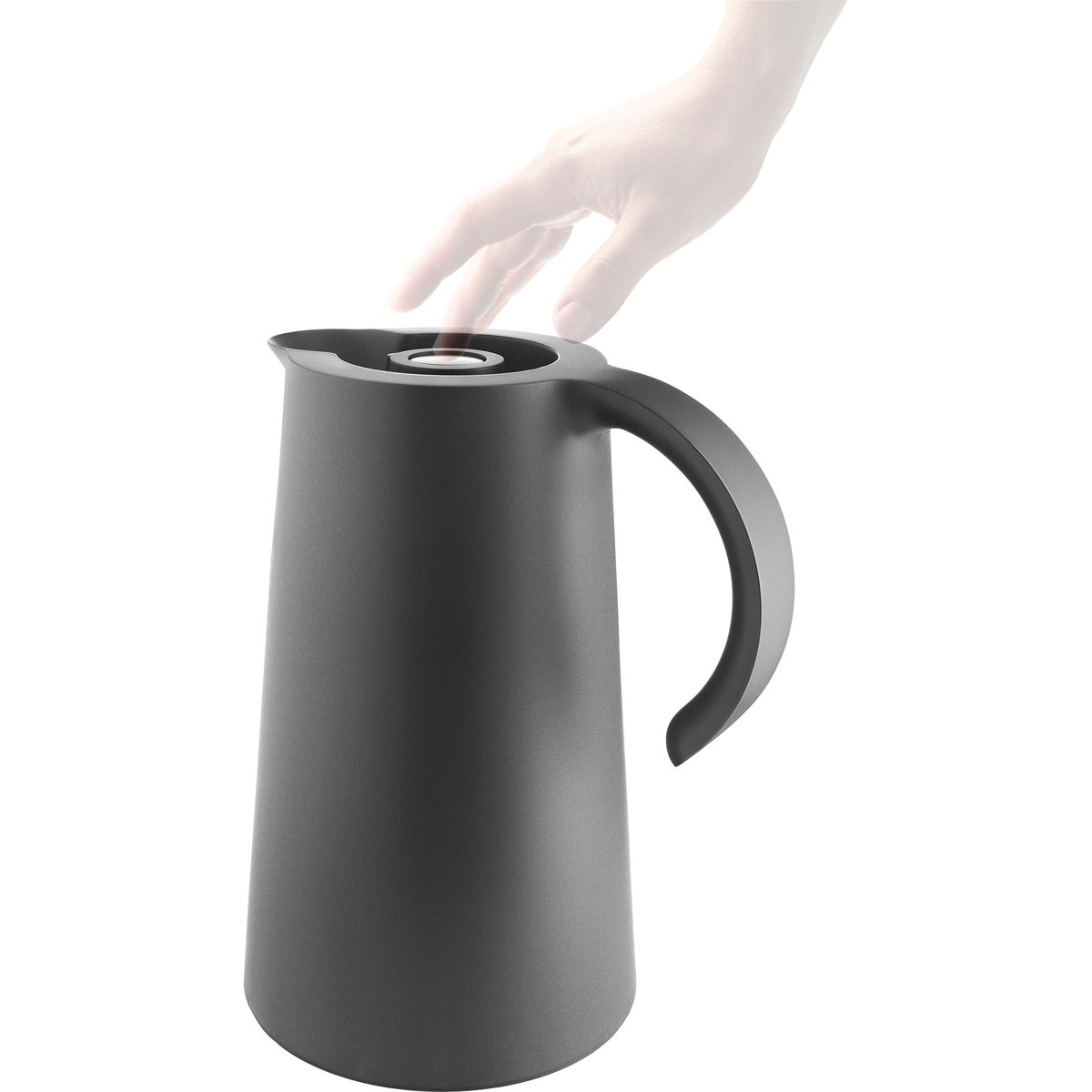Rise Termoskanne 1 liter, Svart