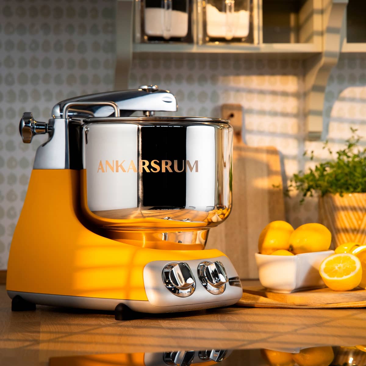 AKM 6230 køkkenmaskine + deluxe pakke, sunbeam yellow