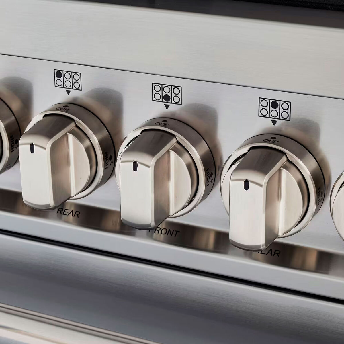 Master hvidevarepakke 90 cm, rustfrit stål