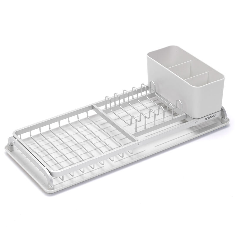 SinkSide kompakt oppvaskstativ, lysegrå