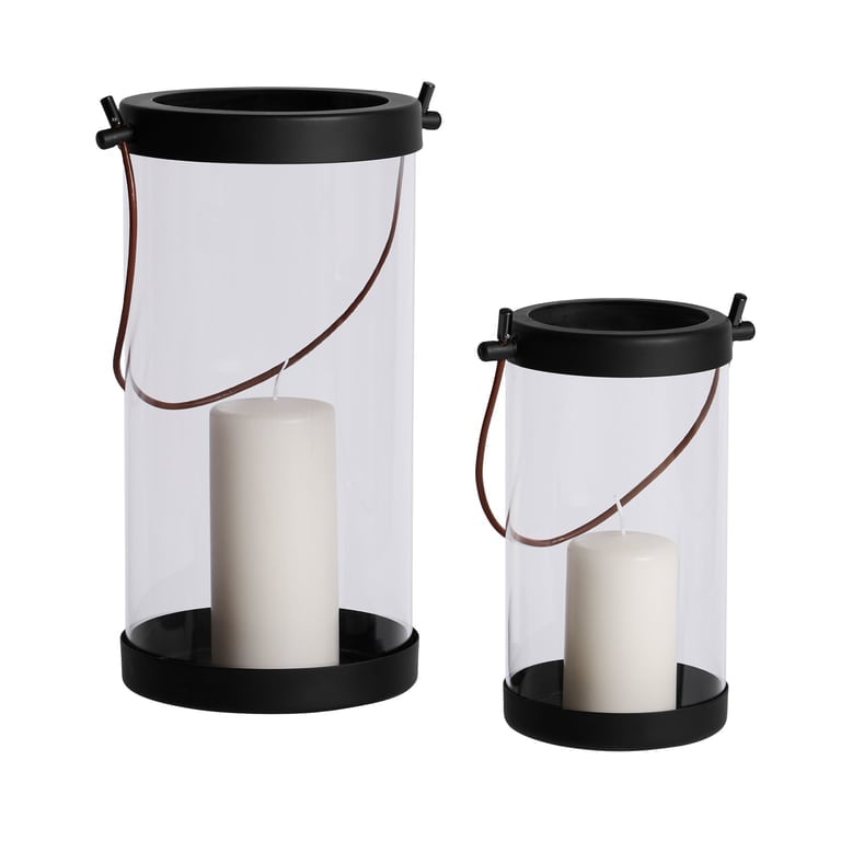 Pipe lanterne 2 stk, 20 cm & 30 cm