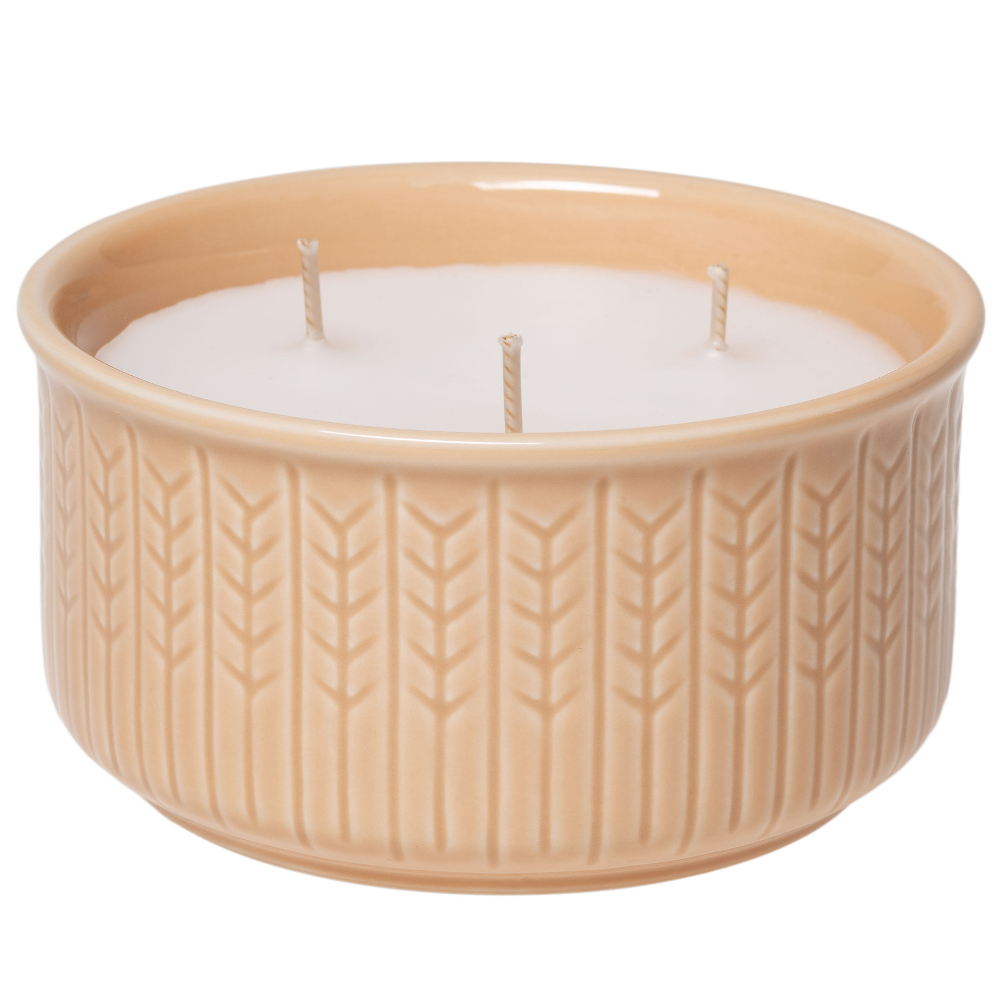 R&ouml;rstrand Swedish Grace lys 12 &Atilde; 6 cm, karamel