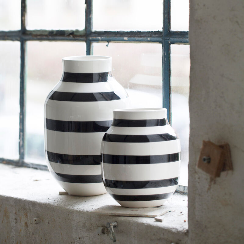 Omaggio Vase 305 mm Svart