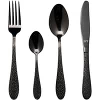 FROST bestickset 16 delar, onyx/svart