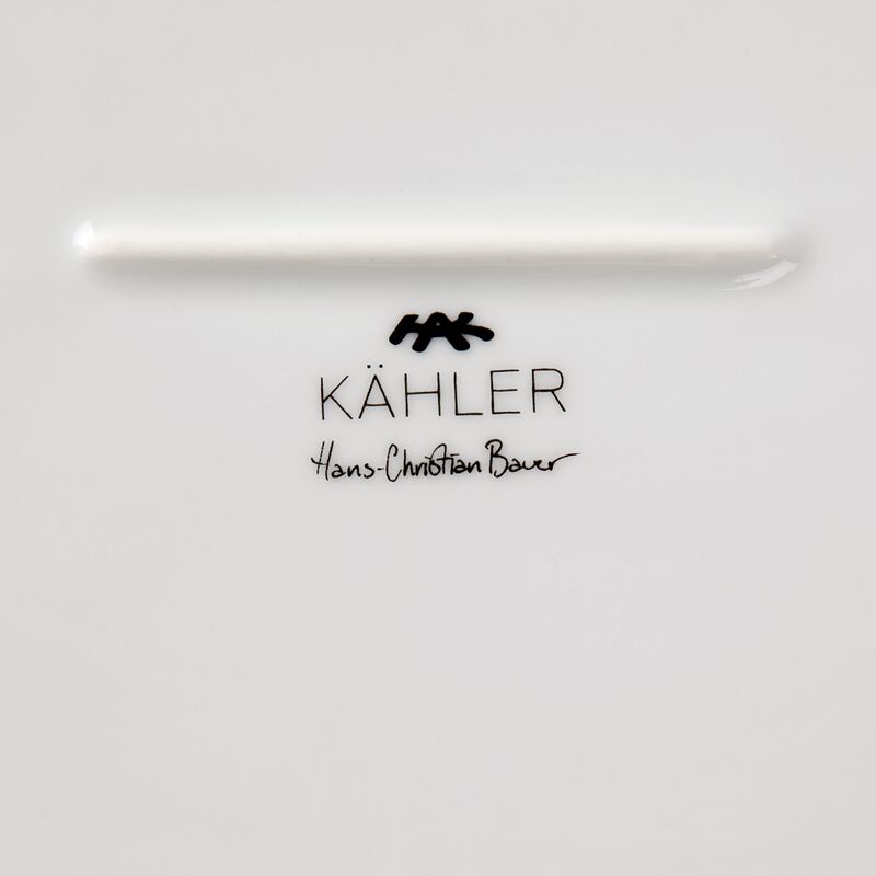 Hammershøi ovalt serveringsfat, hvitt, 40 x 22.5 cm