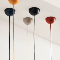 HAY Buoy pendel 20 cm, leire hvit