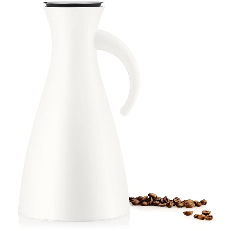 Termoskannu 1,0 l valkoinen