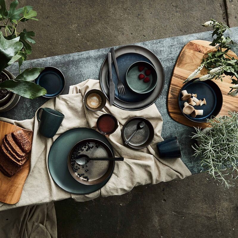 Djup Tallrik 6 st. Metallic Brown