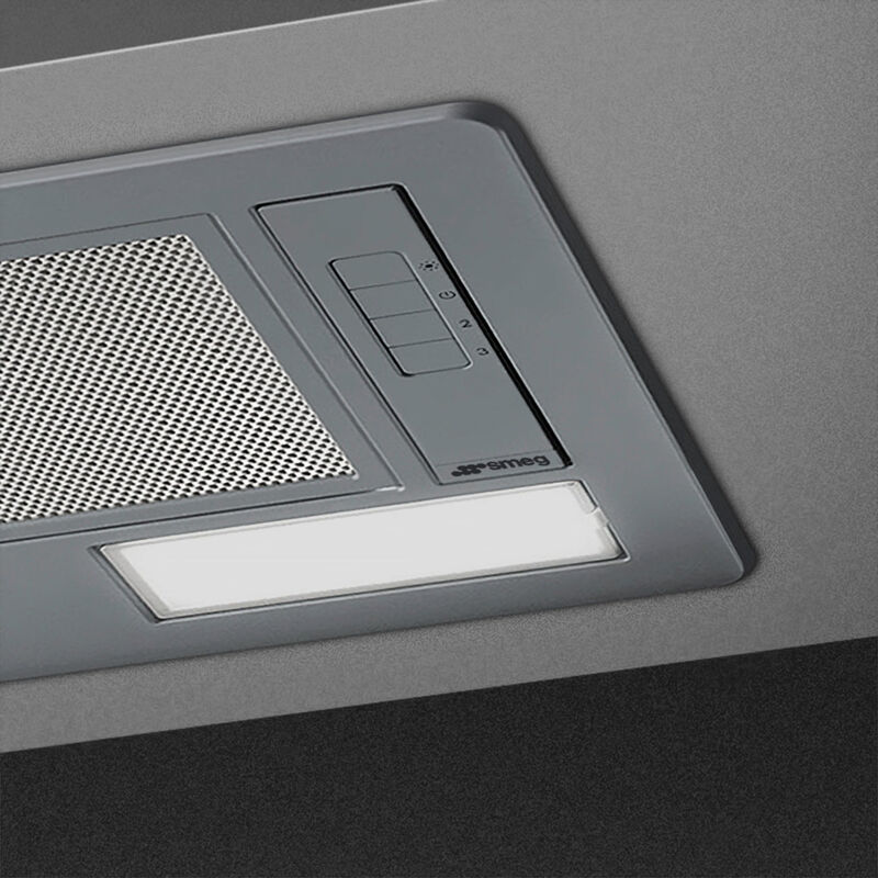 KSG52HE 52 cm Integrerad Fläkt Grå