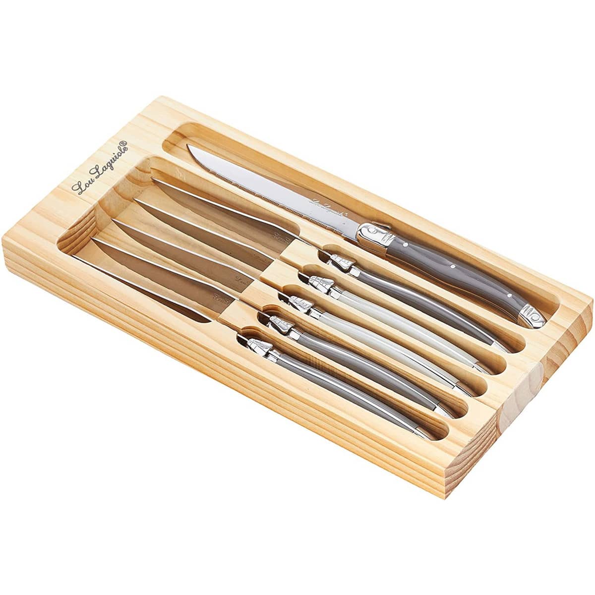 Tradition steakknive 6-pak, mix
