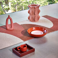 Pappelina Hill matto 70 × 180 cm, brick/rust/cream