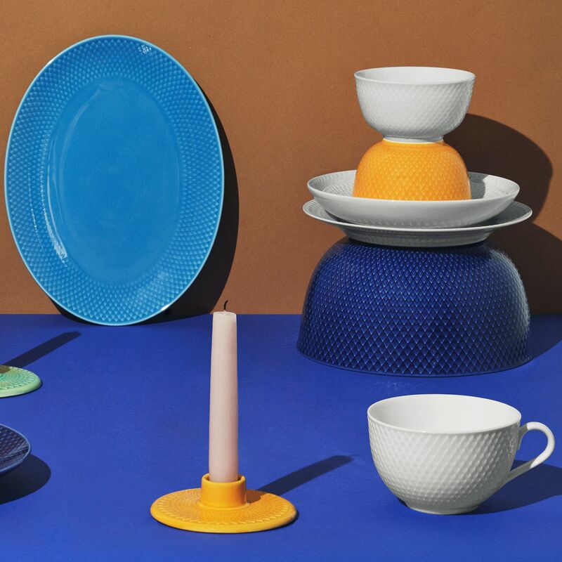 Rhombe-kulho 11 cm, valkoinen