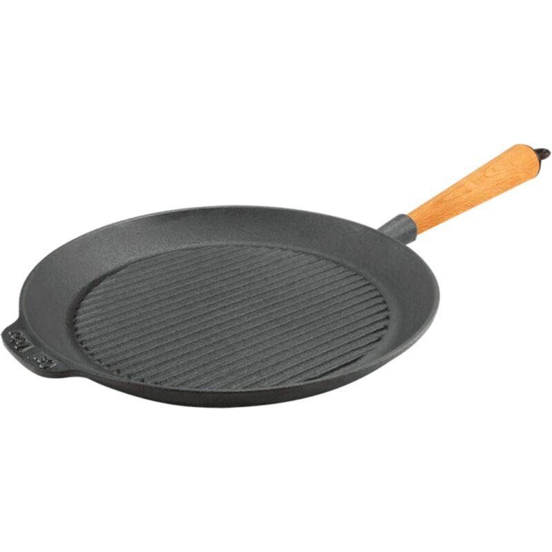Grillpanna i gjutjärn 28 cm, bok