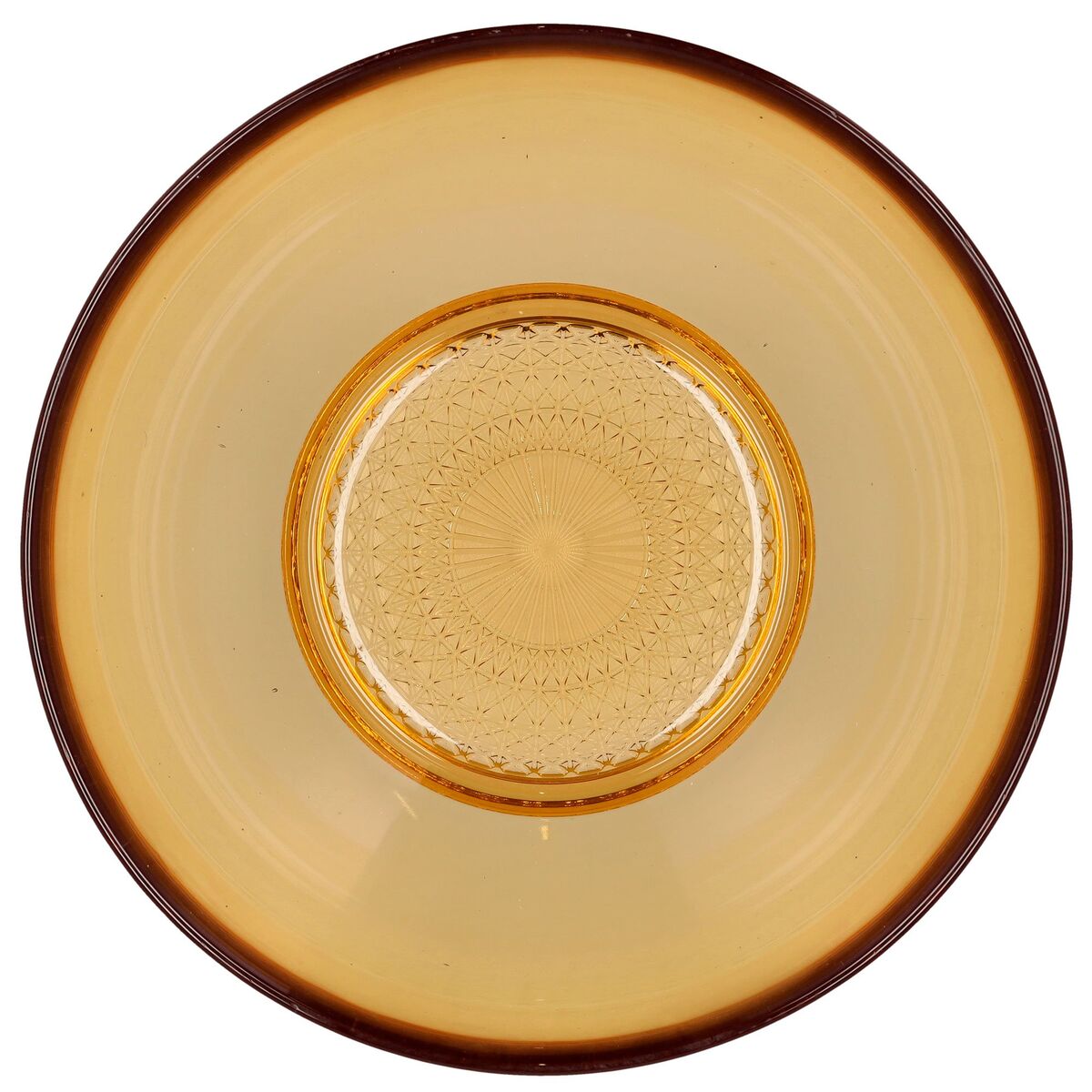 Kusintha salladsskål 24 cm, bärnsten