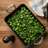 Samuel Groves Mermaid Roaster 28 cm x 18 cm, sort