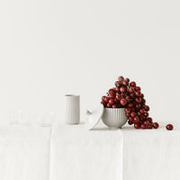 Bonbonniere 14 cm., hvid
