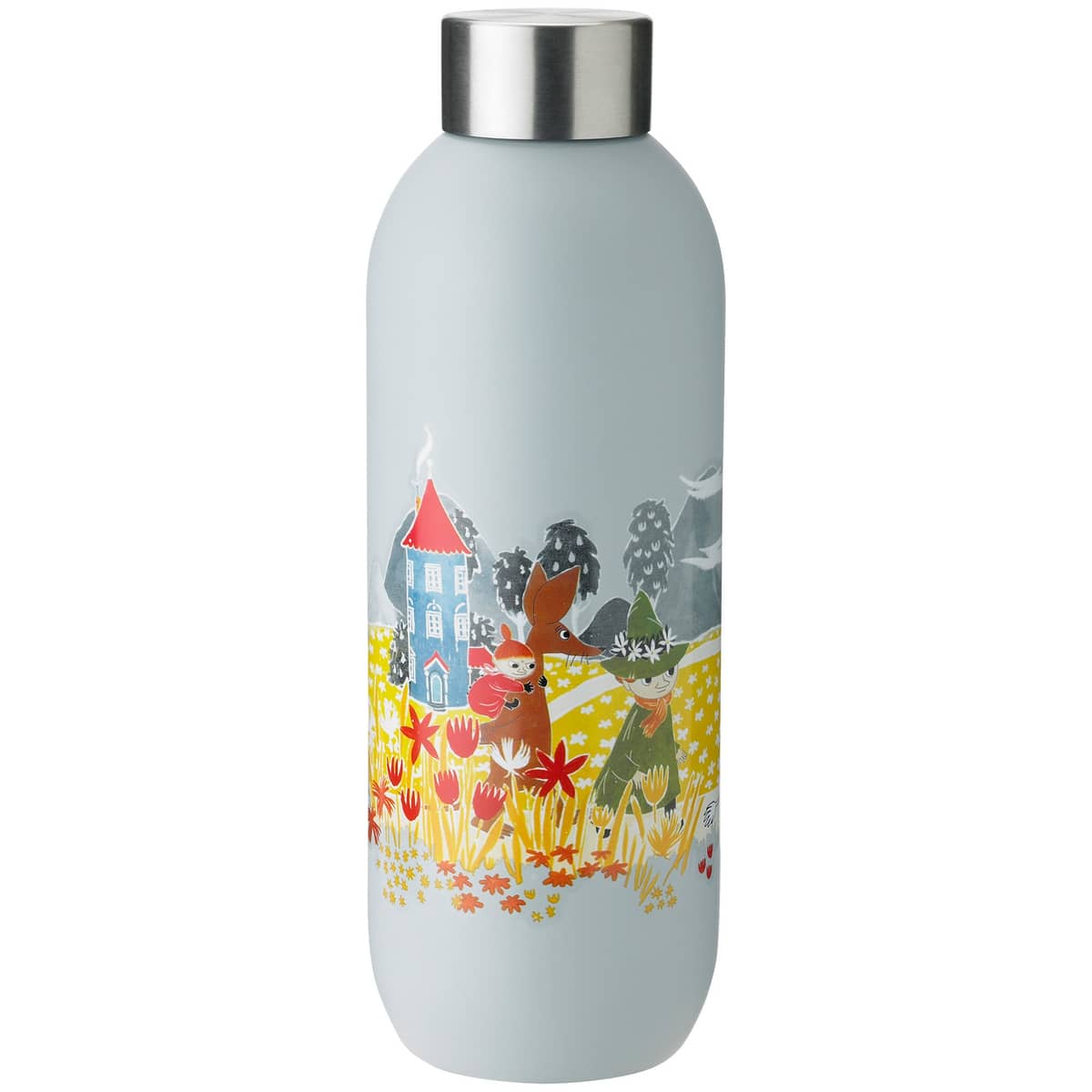 Keep Cool -juomapullo, 0,75 litraa, soft sky