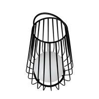 Dyberg Larsen Evesham utomhuslykta i svart, large