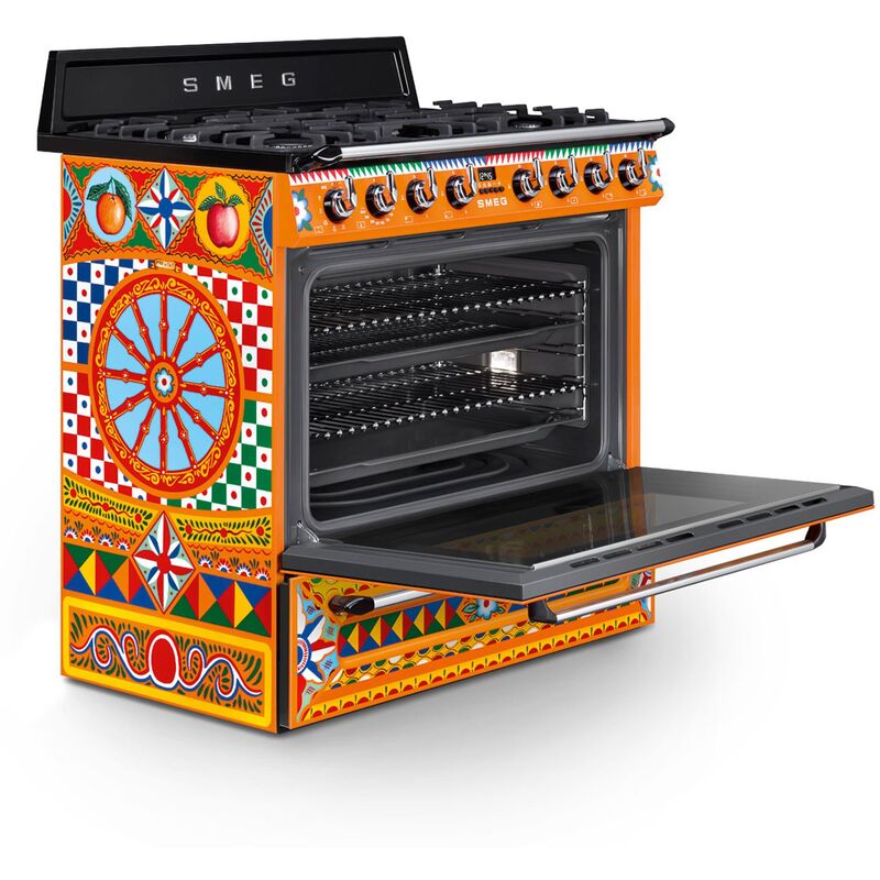 Spis m. gashäll Dolce & Gabbana Divina Cucina TR90DGC9 90 cm