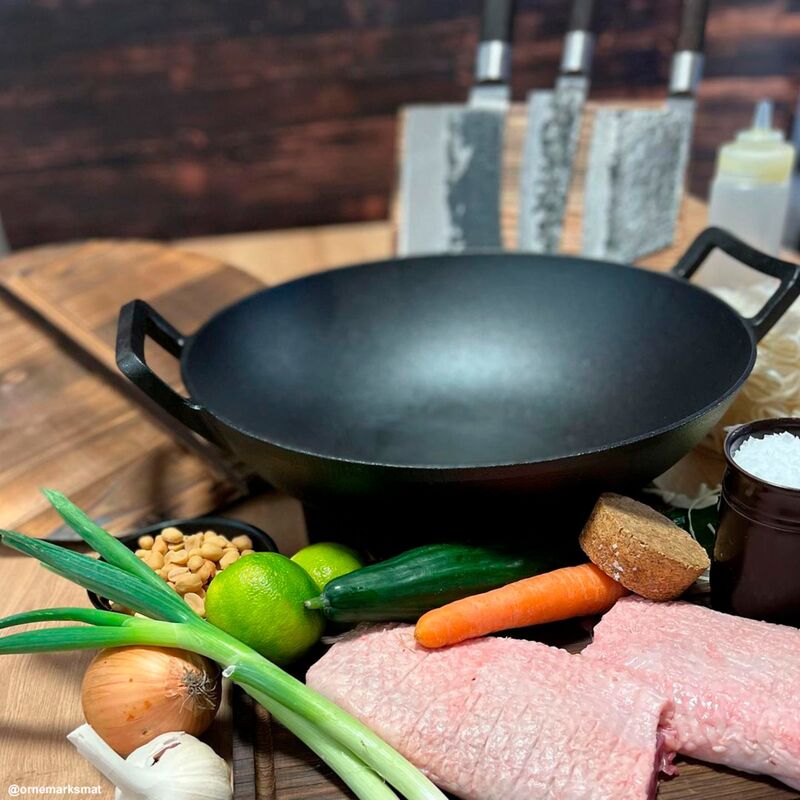 Satake Wok i støbejern