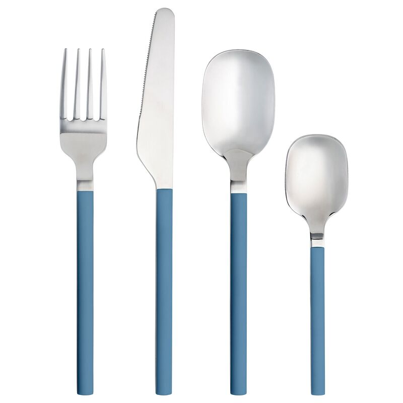 Confetti bestikksett 16 deler, blueberry