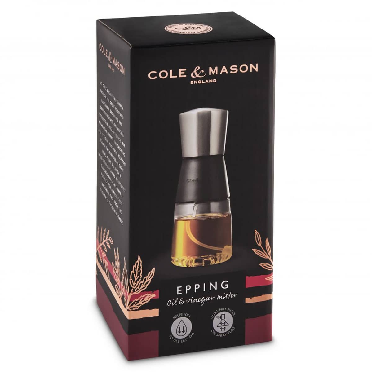Sprayflaske til olie og eddike