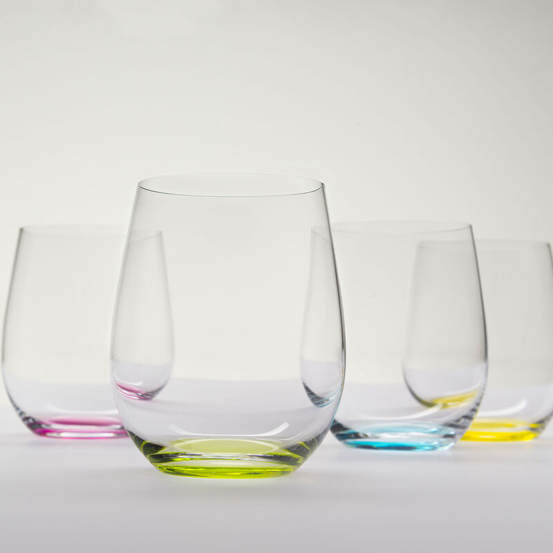 O Happy -viinilasi 32 cl, neljän kappaleen pakkaus