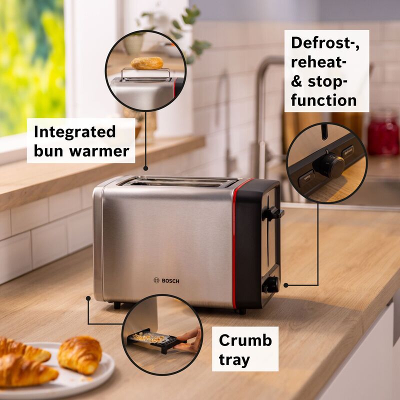 Brødrister MyMoment rustfrit stål