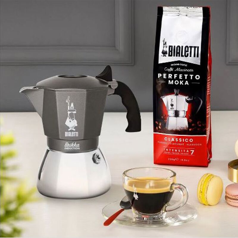 Brikka mokkabrygger for induksjon, 4 kopper