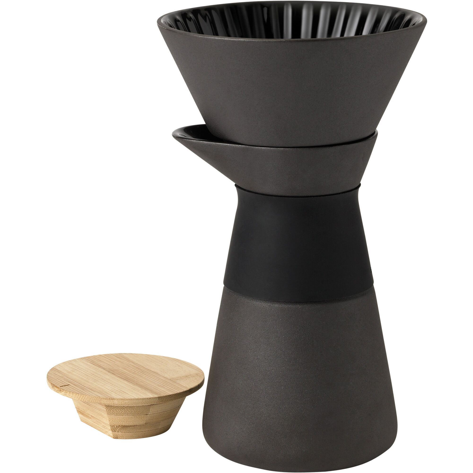 Alternativ bild 1 för Stelton Theo "slow brew" kaffebryggar, svart