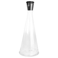 Gurken karaff 1,2 liter, svart kork