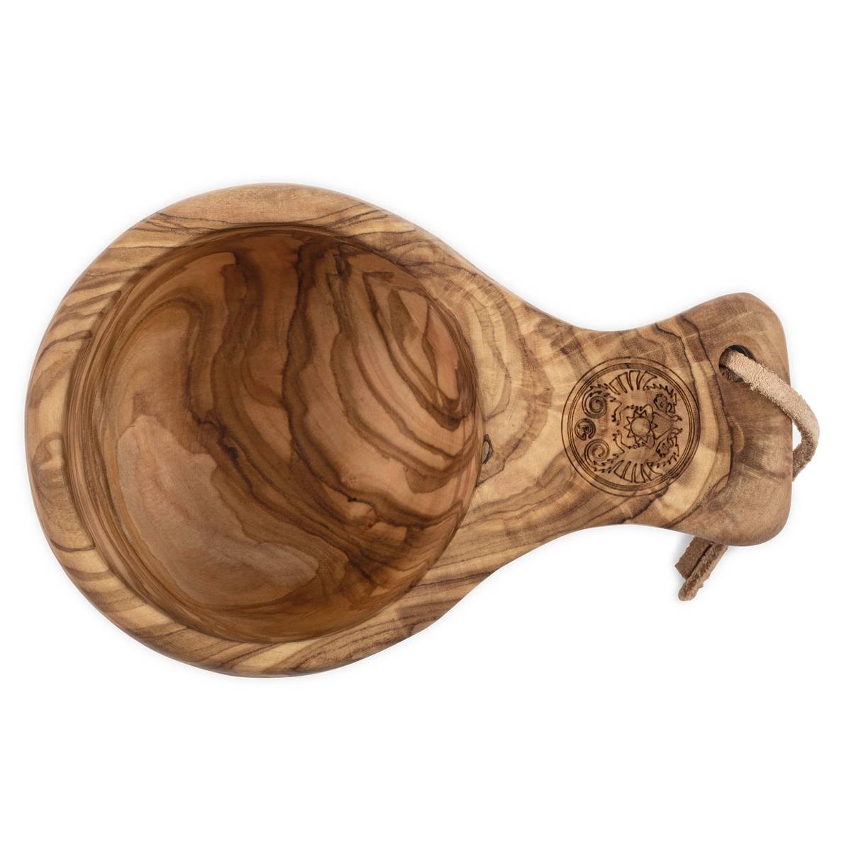 Puinen kuksa oliivipuuta