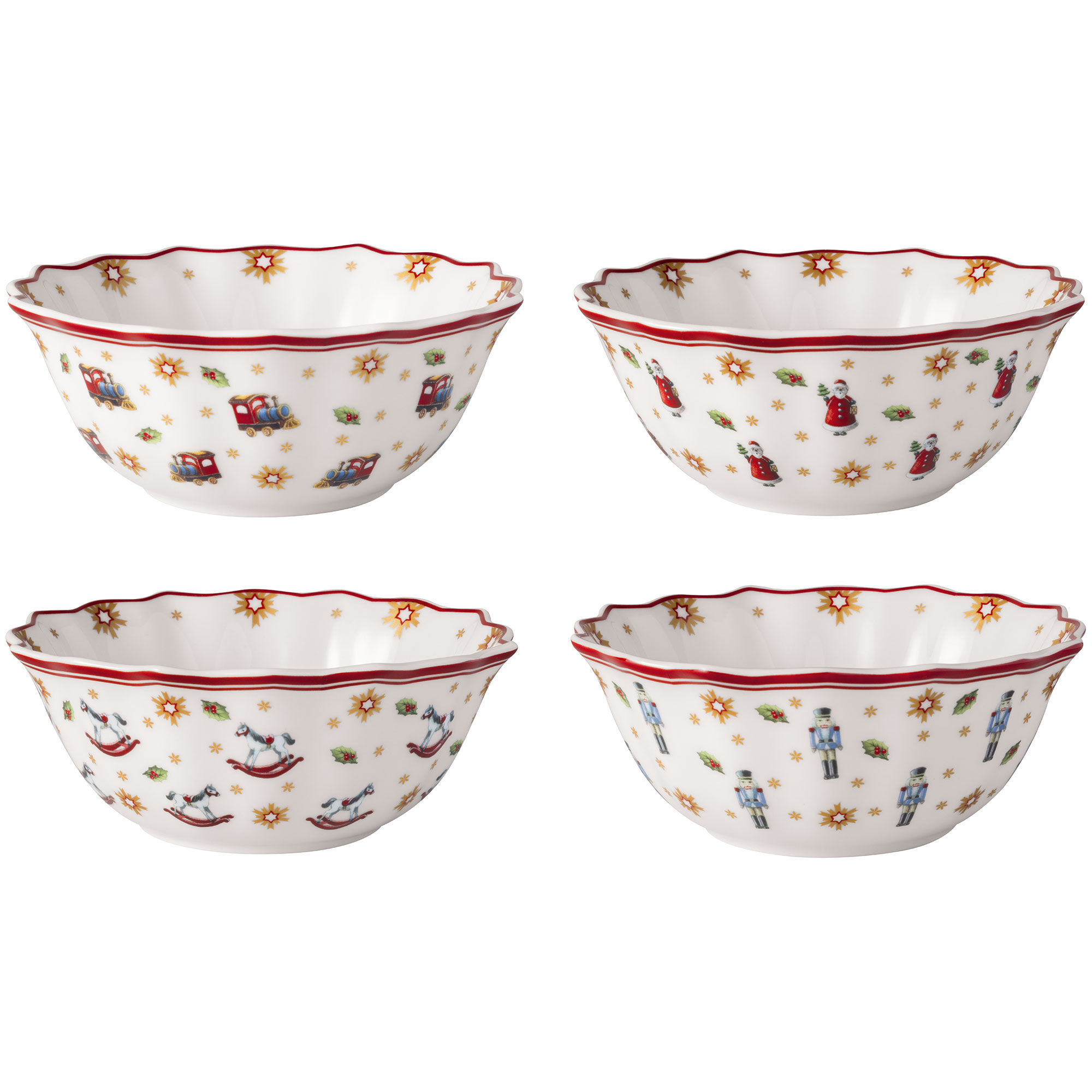 Villeroy og Boch Toyog#39;s Delight Jubilæumsskål, 4 stk.