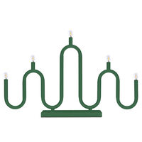 Noel adventslysestake, grønn