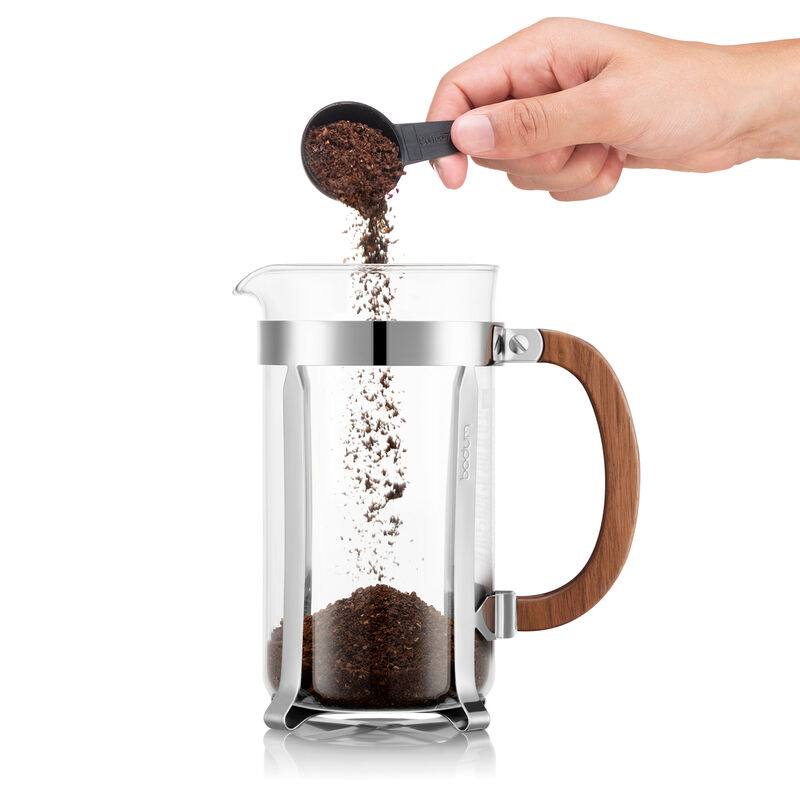 Chambord stempelkande 8 kopper, træ