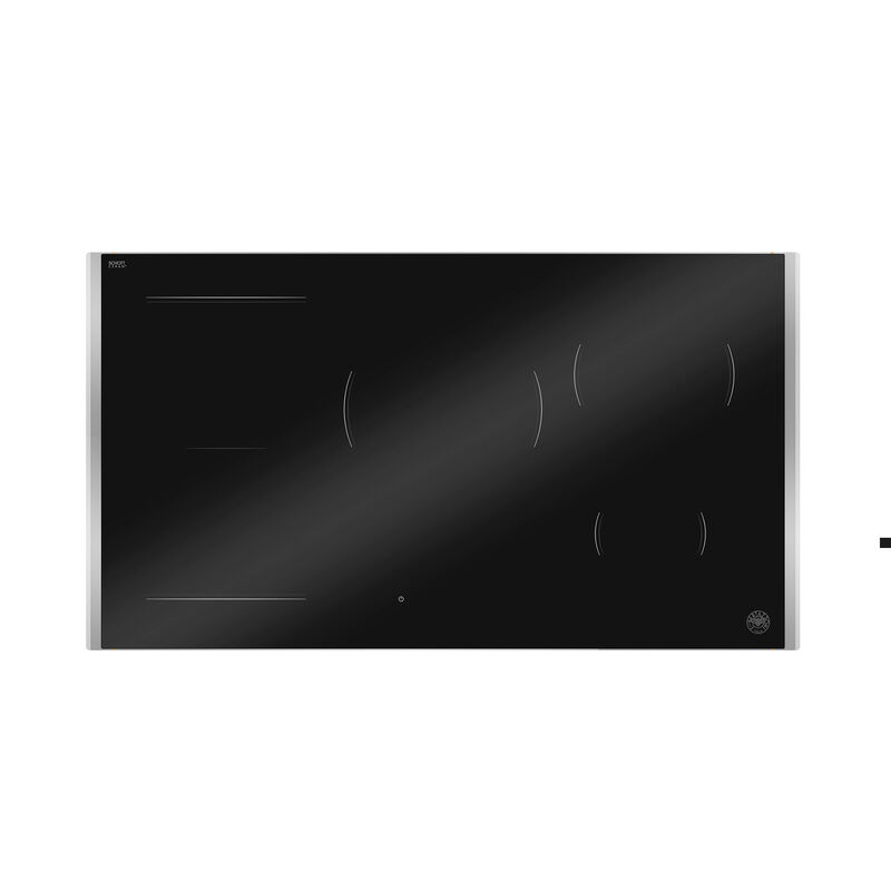 P905I1M30XP Premium induktionskogeplade 90 cm med stålramme, 5 zoner