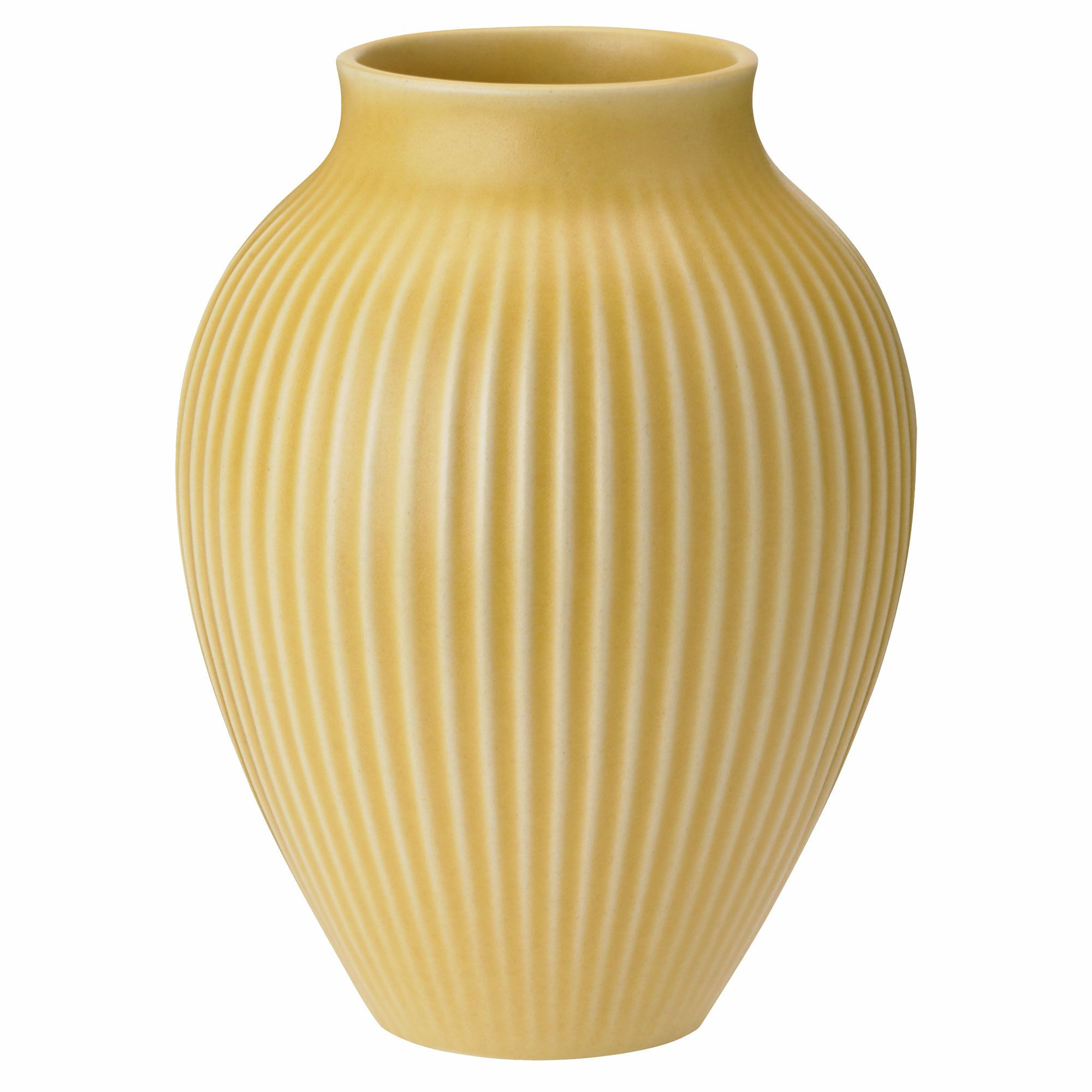 Vase 27 cm, gul