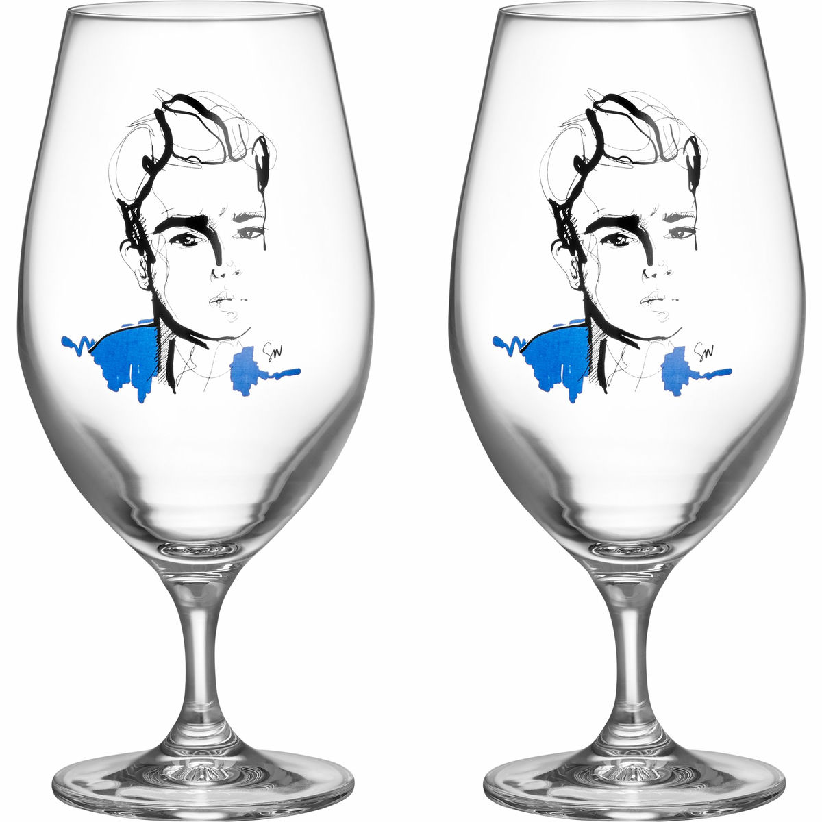 All About You Celebrate Him Olutlasi sininen, 40 cl, 2 kpl